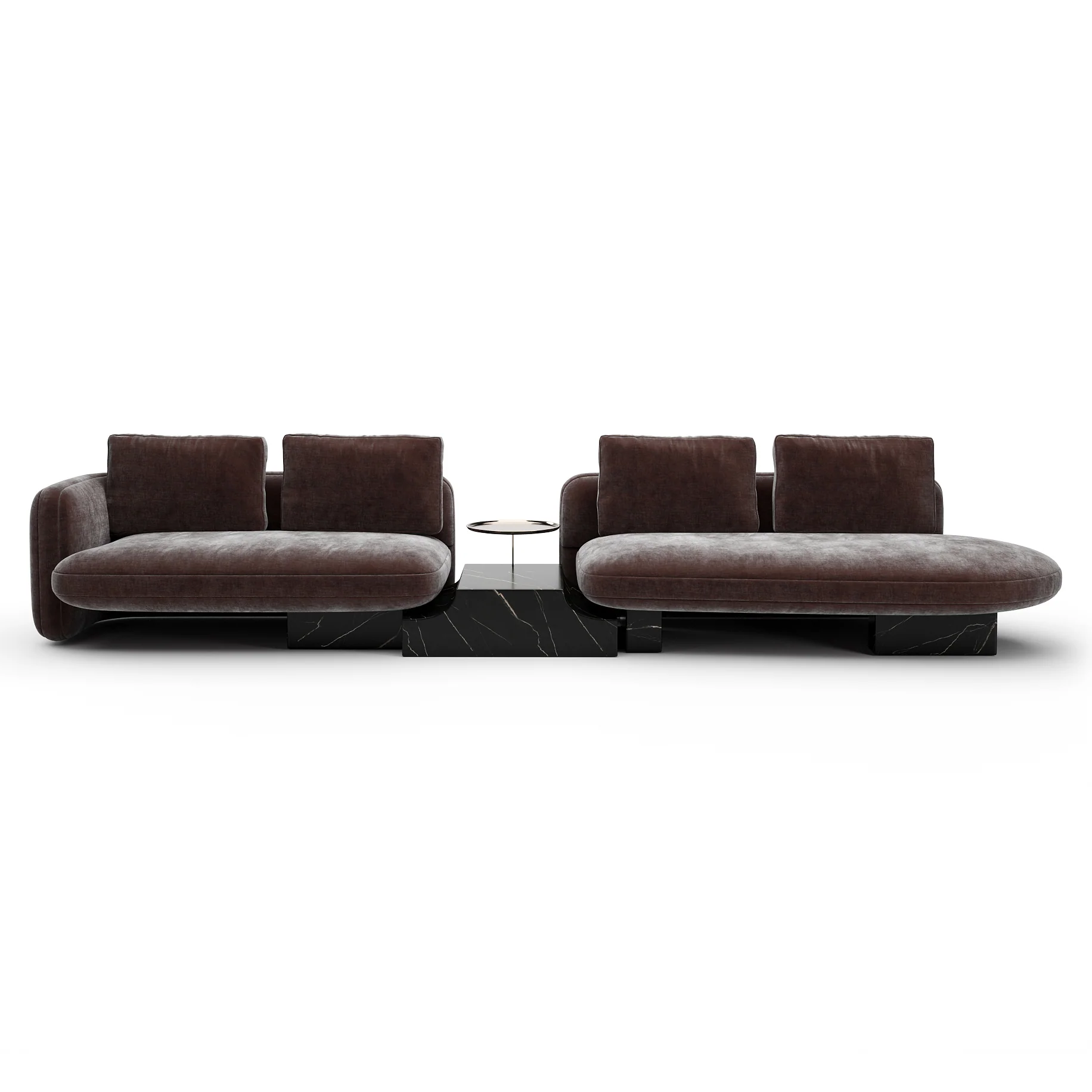 Overlap Bumper Sectional Sofa - Image 2