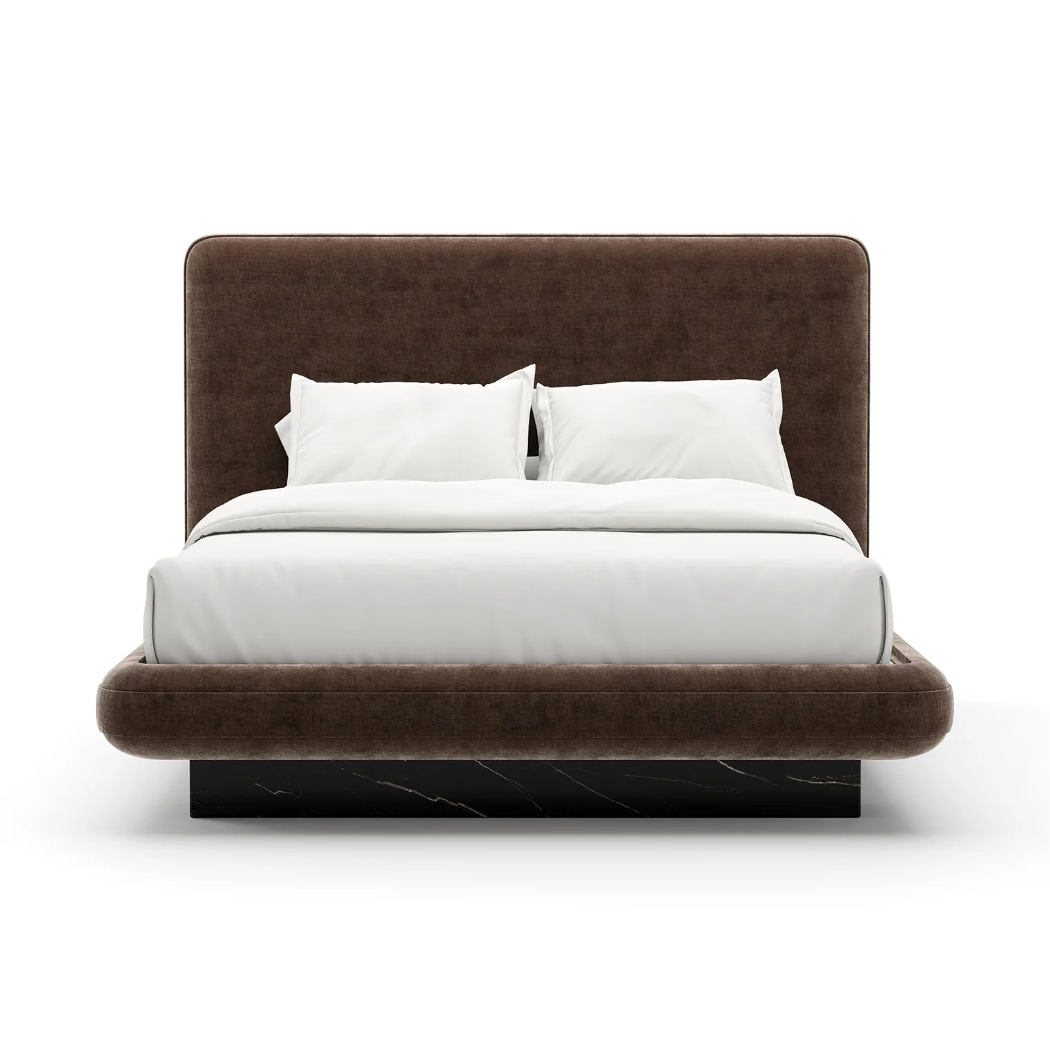 Overlap Upholstered Bed - Image 9