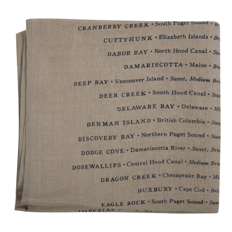 Oyster List Table Runner - Image 2