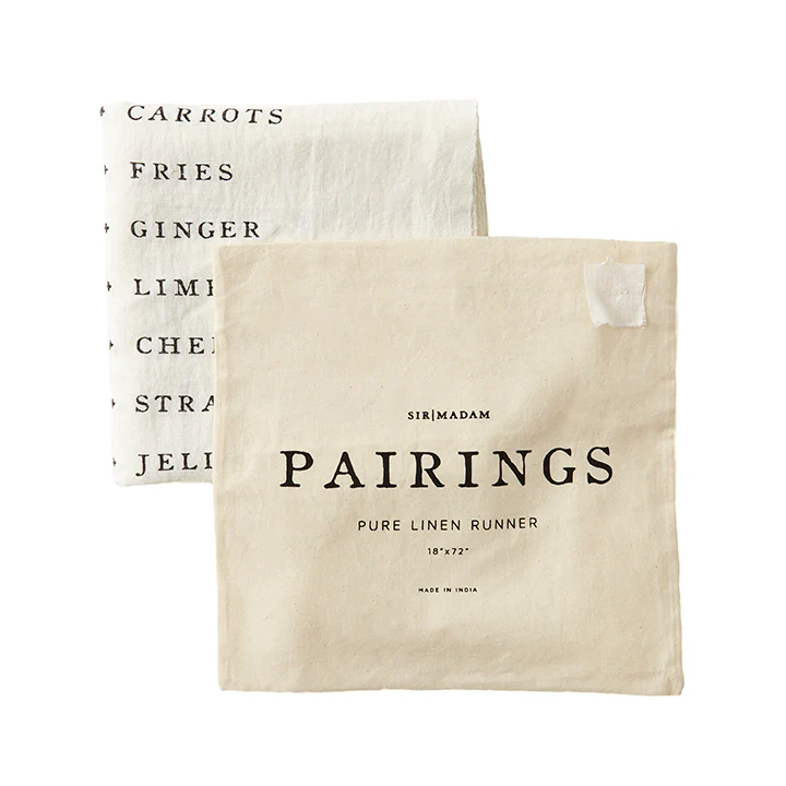 Oyster List Table Runner - Image 4