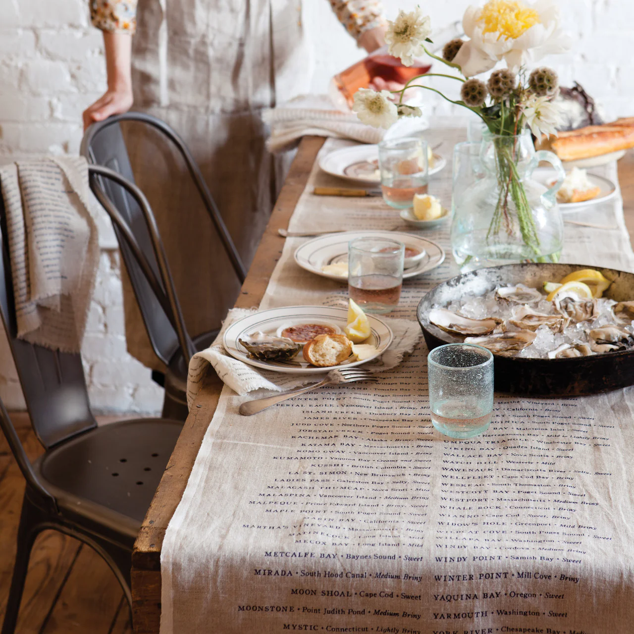 Oyster List Table Runner - Image 6