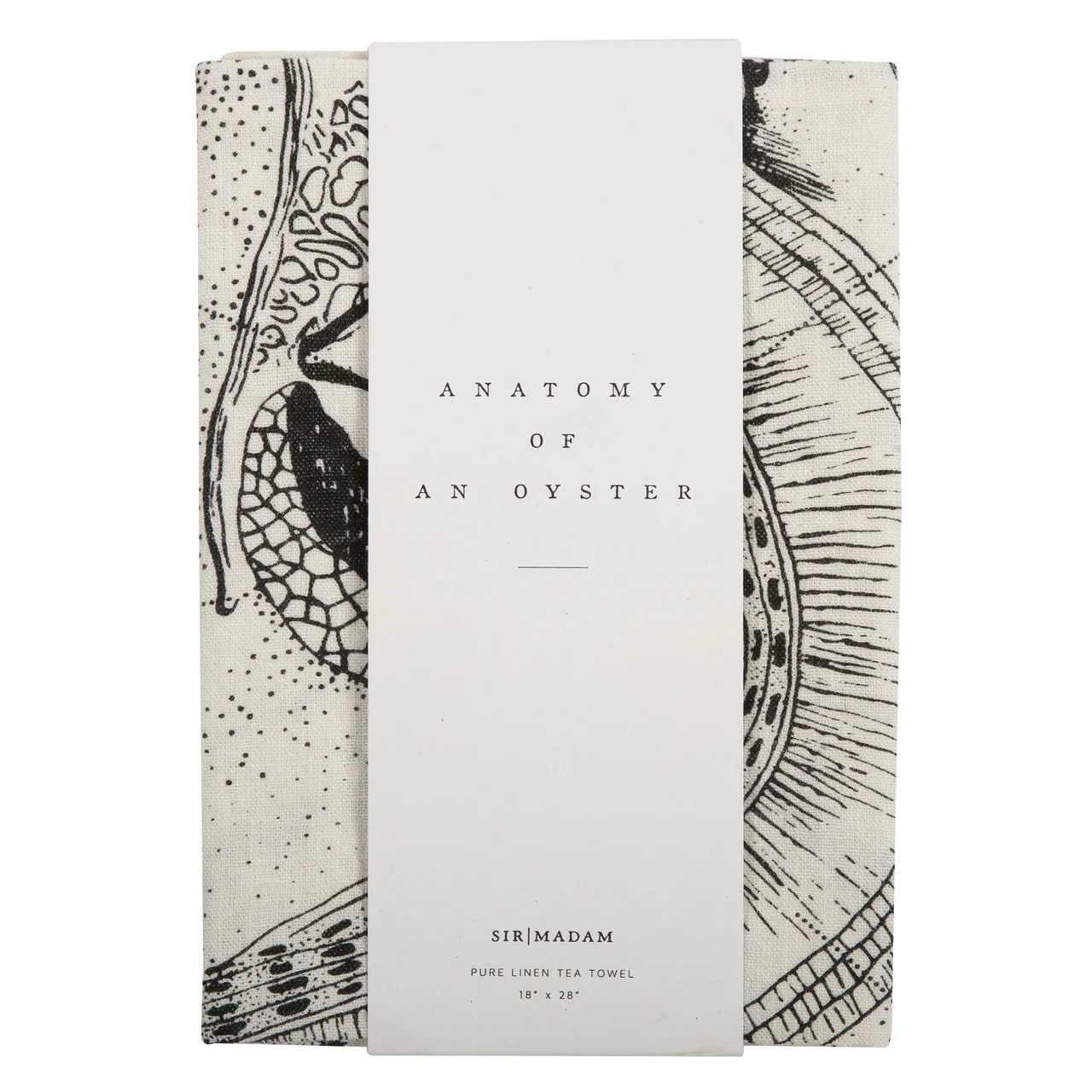 Oyster List Tea Towel (Set of 2) - Image 8