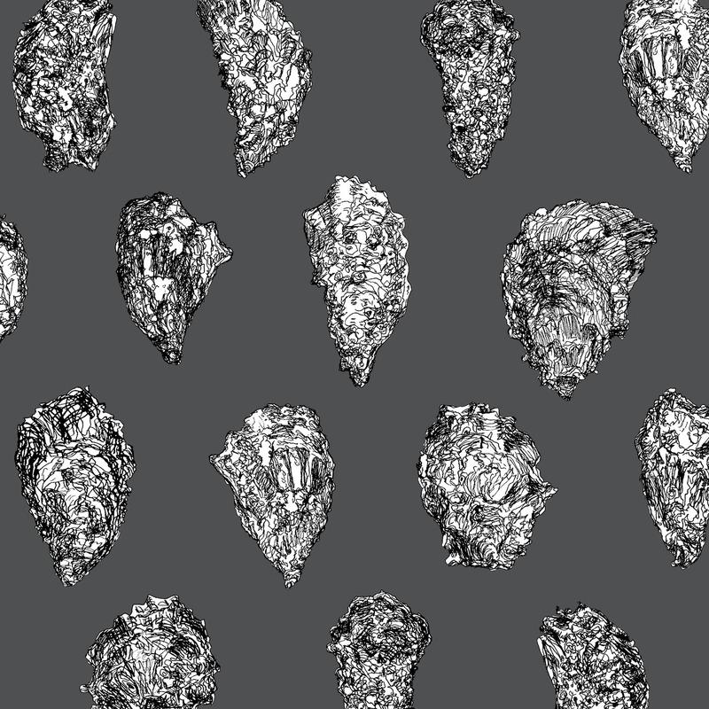 Oysters Wallpaper Sample Swatch - Image 8