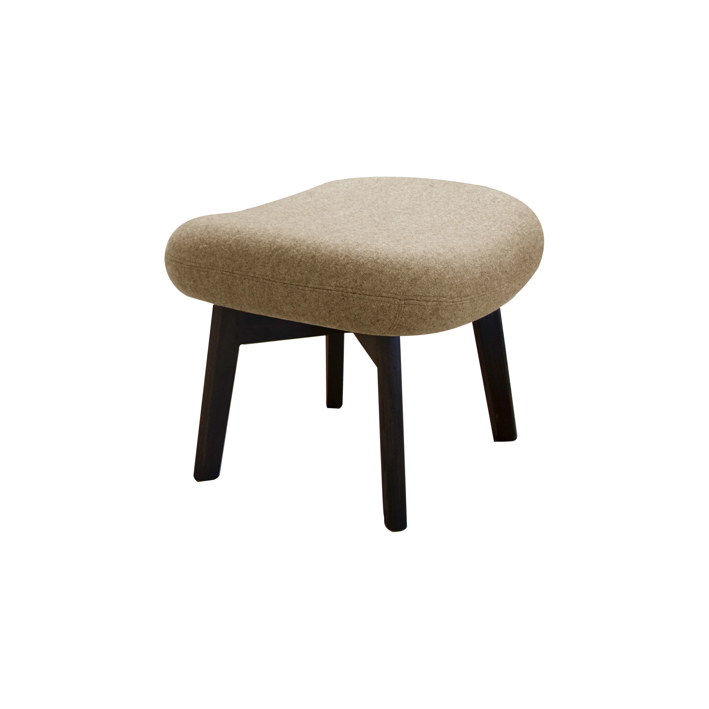 Pace Footstool with Wood Base - Image 5