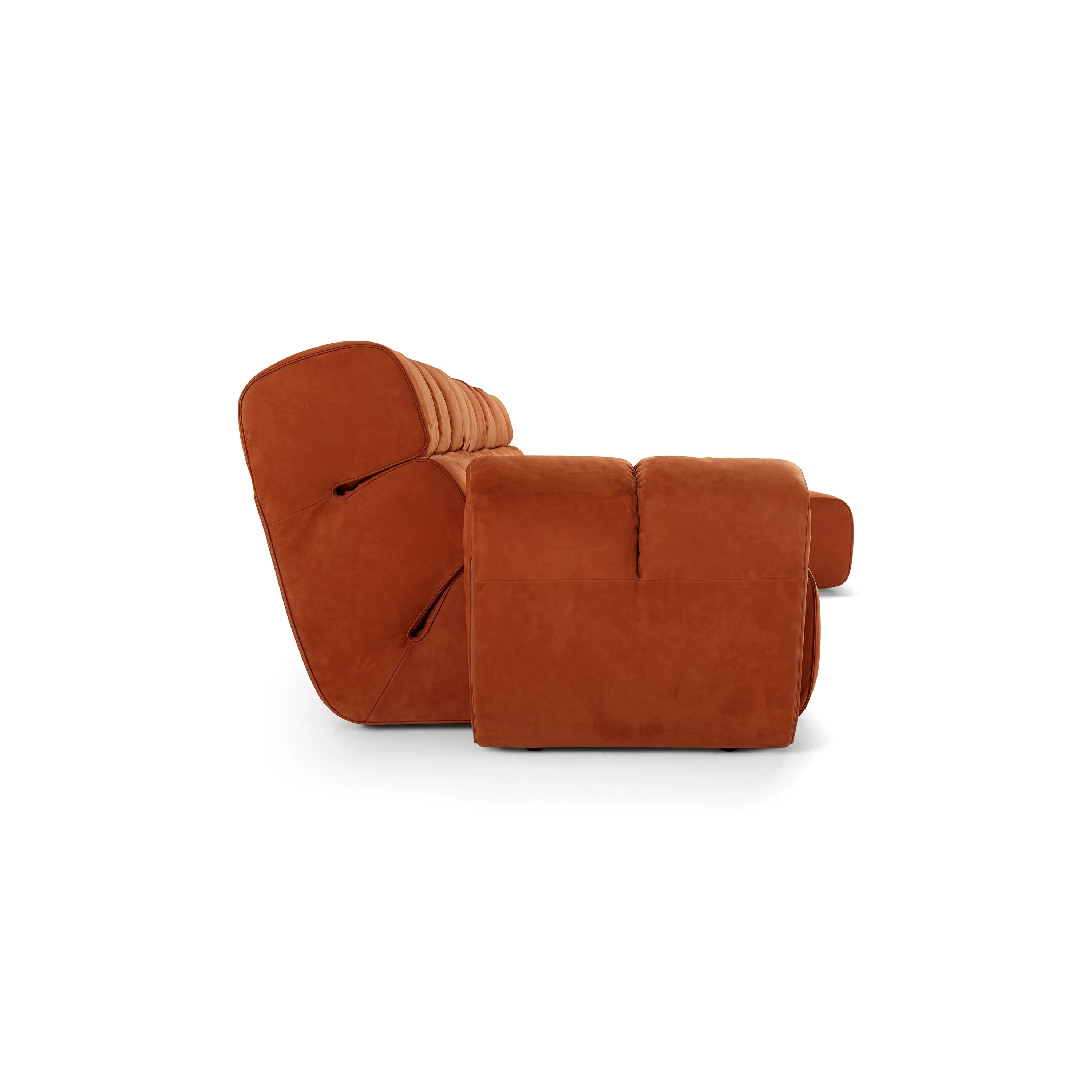 Palmo 4 Seater Sofa with Chaise - Image 4