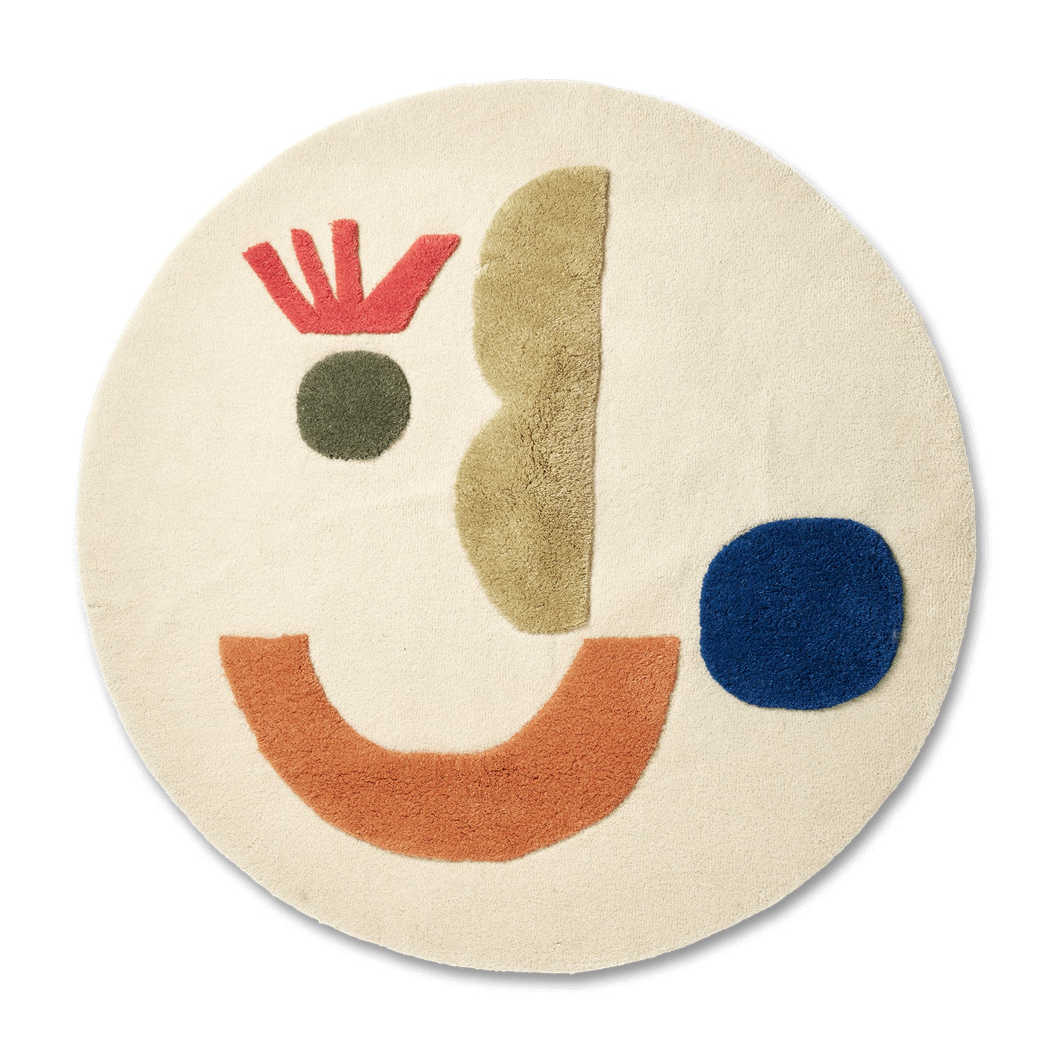 Panto Round Tufted Rug - Image 2