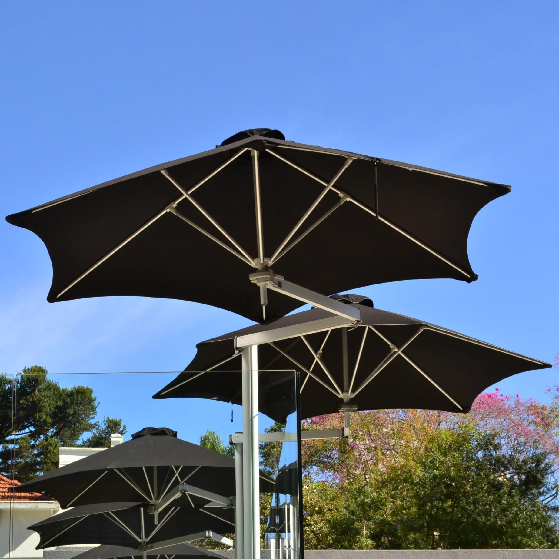 Paraflex Mono 9' 10" Round Umbrella - Image 20