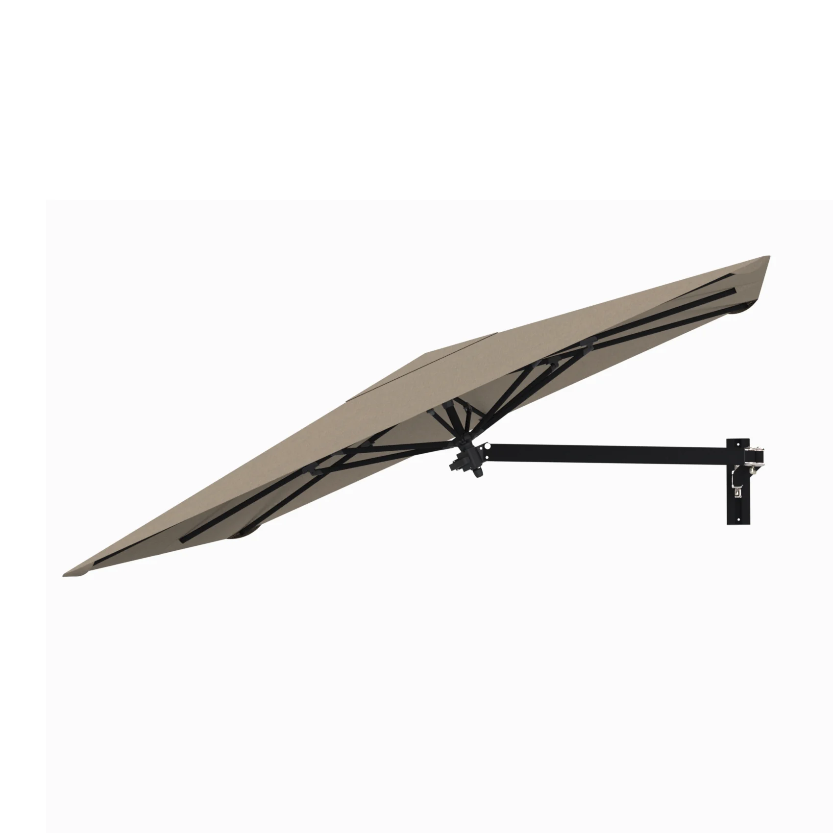 Paraflex Wallflex Square Wall-Mount Umbrella - Image 85