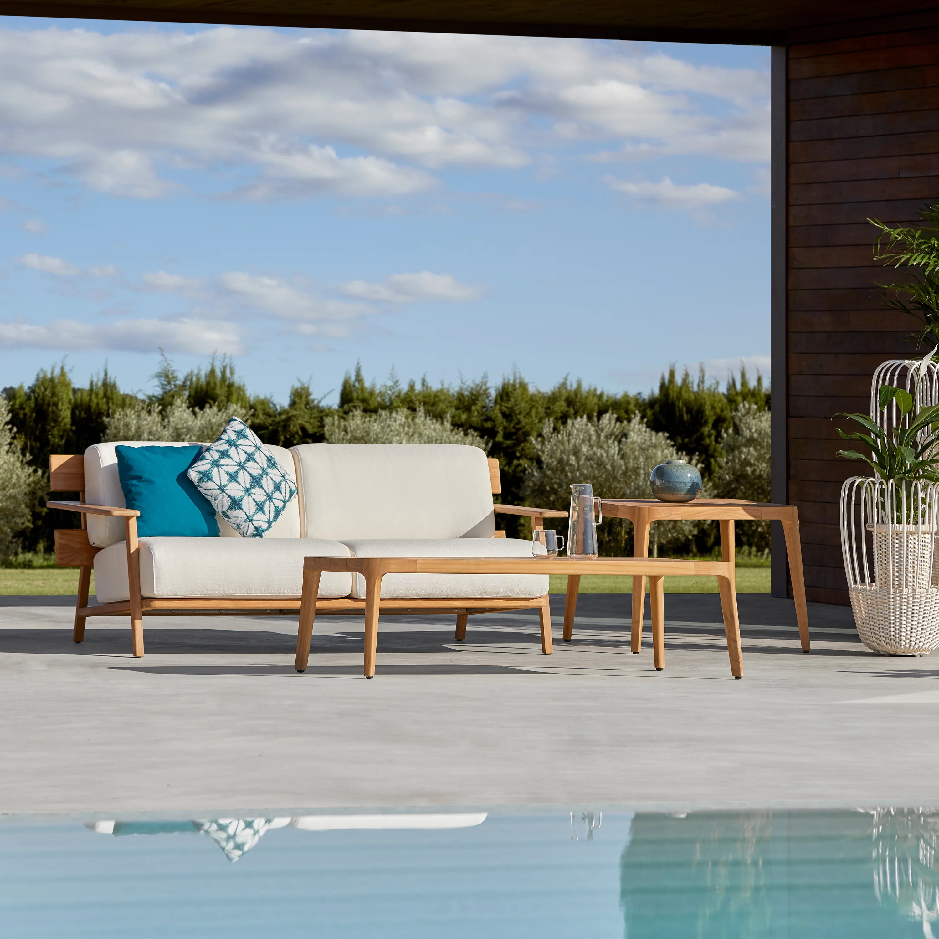 Paralel 3-Seater Outdoor Sofa - Image 18