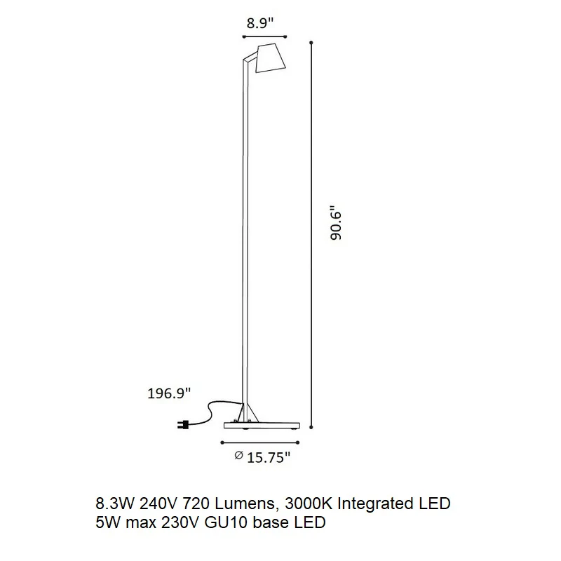 Parker Outdoor LED Floor Lamp - Image 4