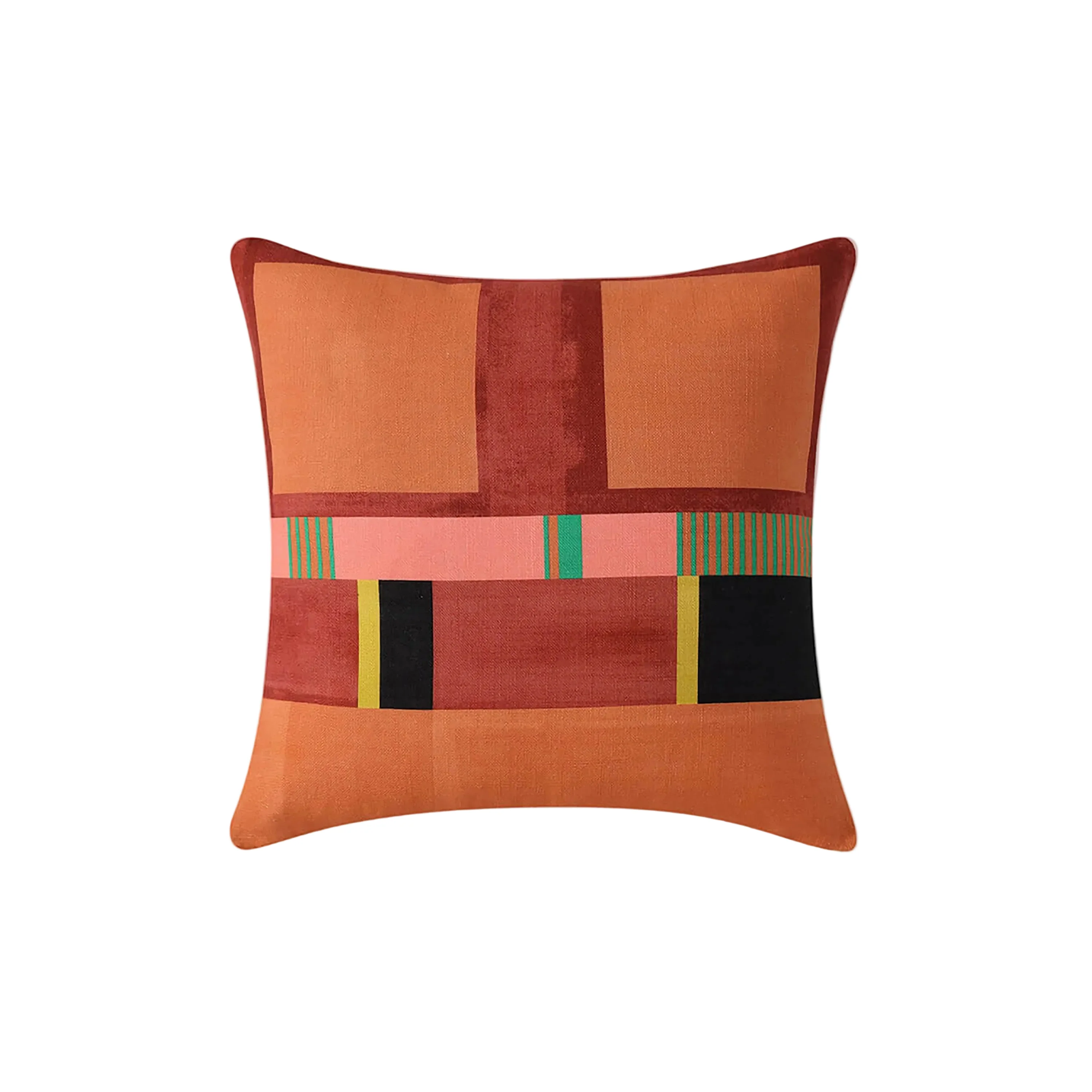 Patchwork Throw Pillow - Image 3