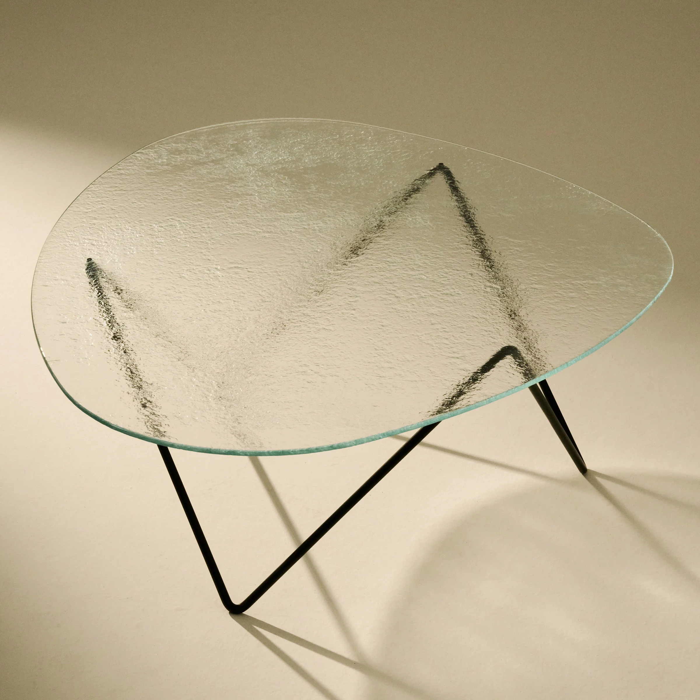 Pedrera Structured Glass Coffee Table - Image 13