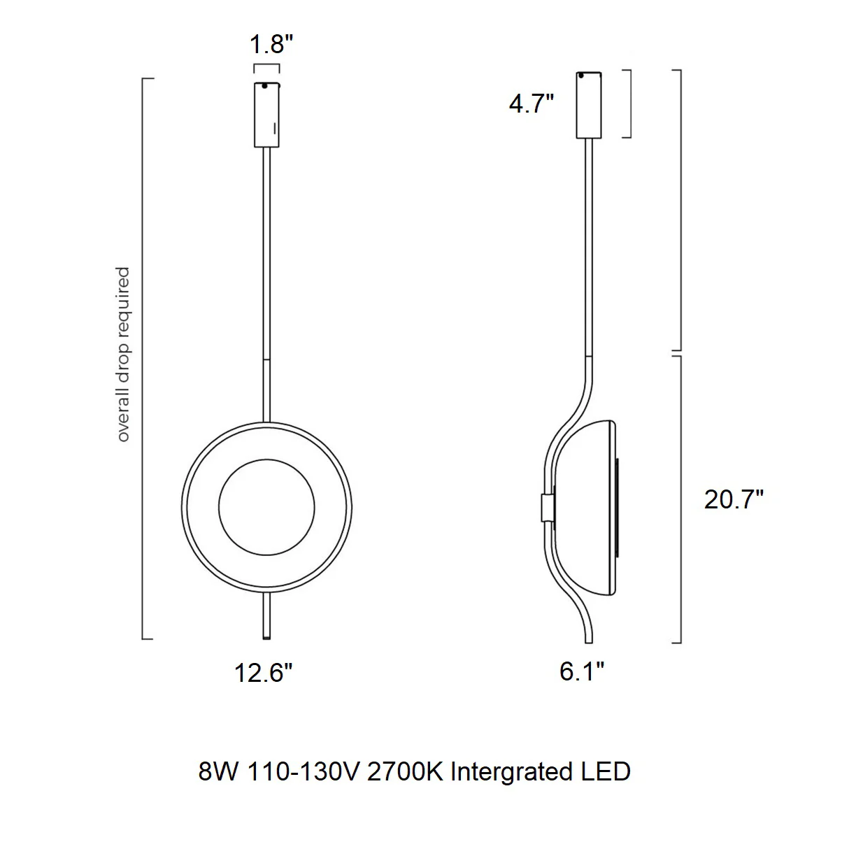 Pendulum LED Pendant Light - Image 6