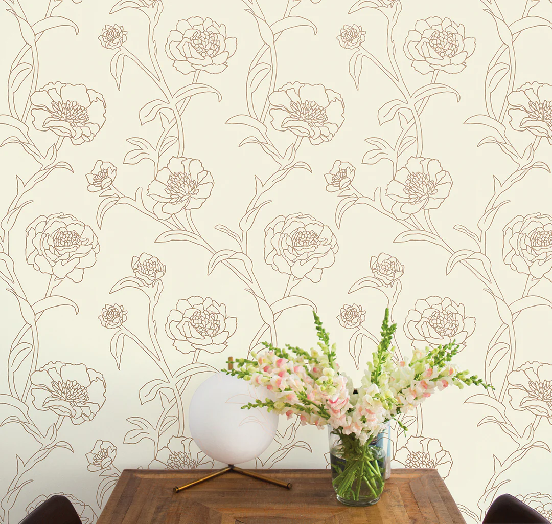 Peonies Removable Wallpaper - Image 9