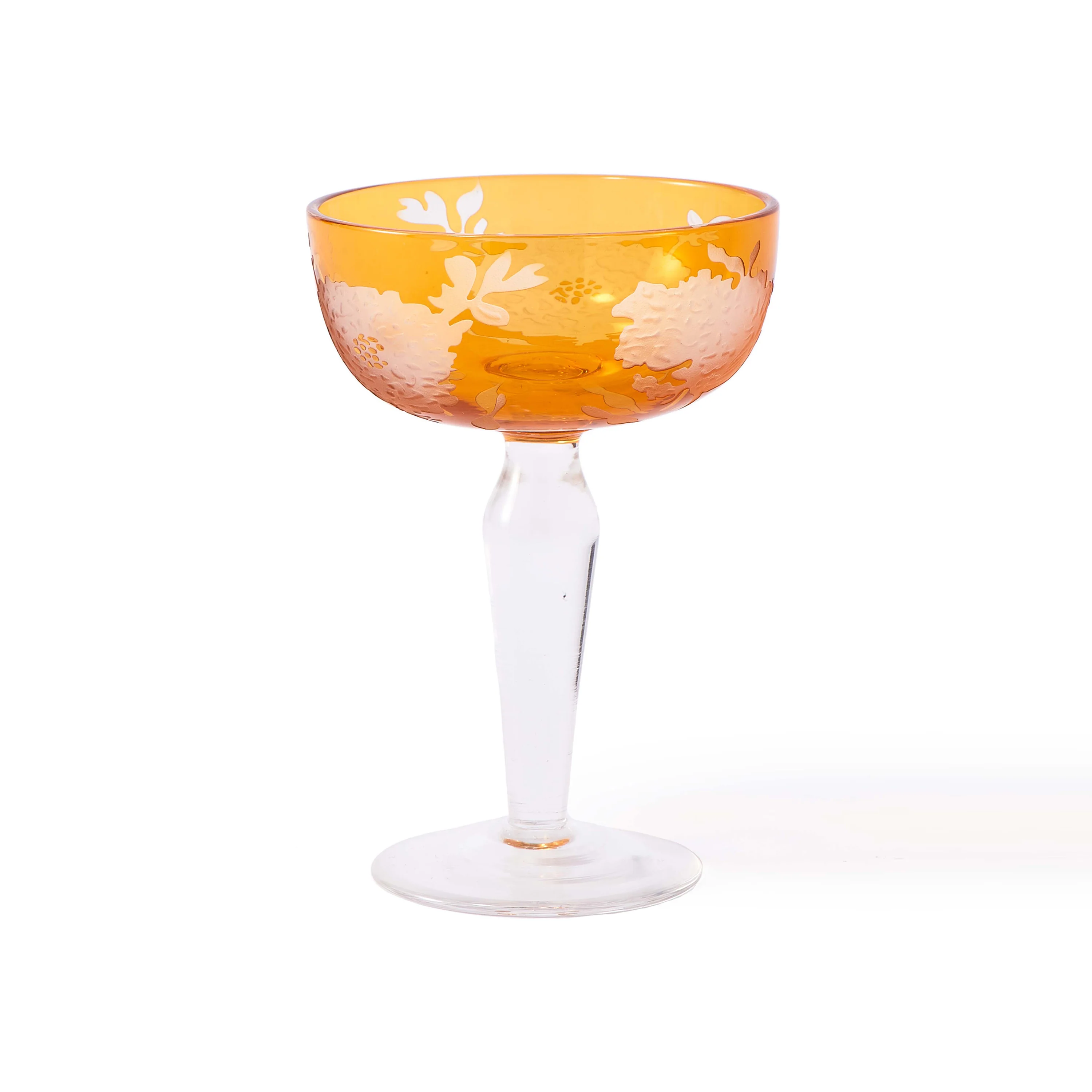 Peony Multicolor Coupe Glass (Set of 6) - Image 8