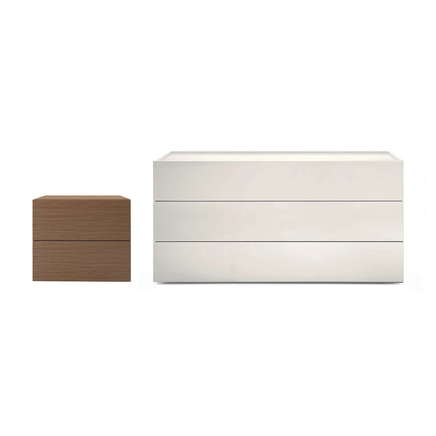 People 2-Drawer Nightstand - Image 50