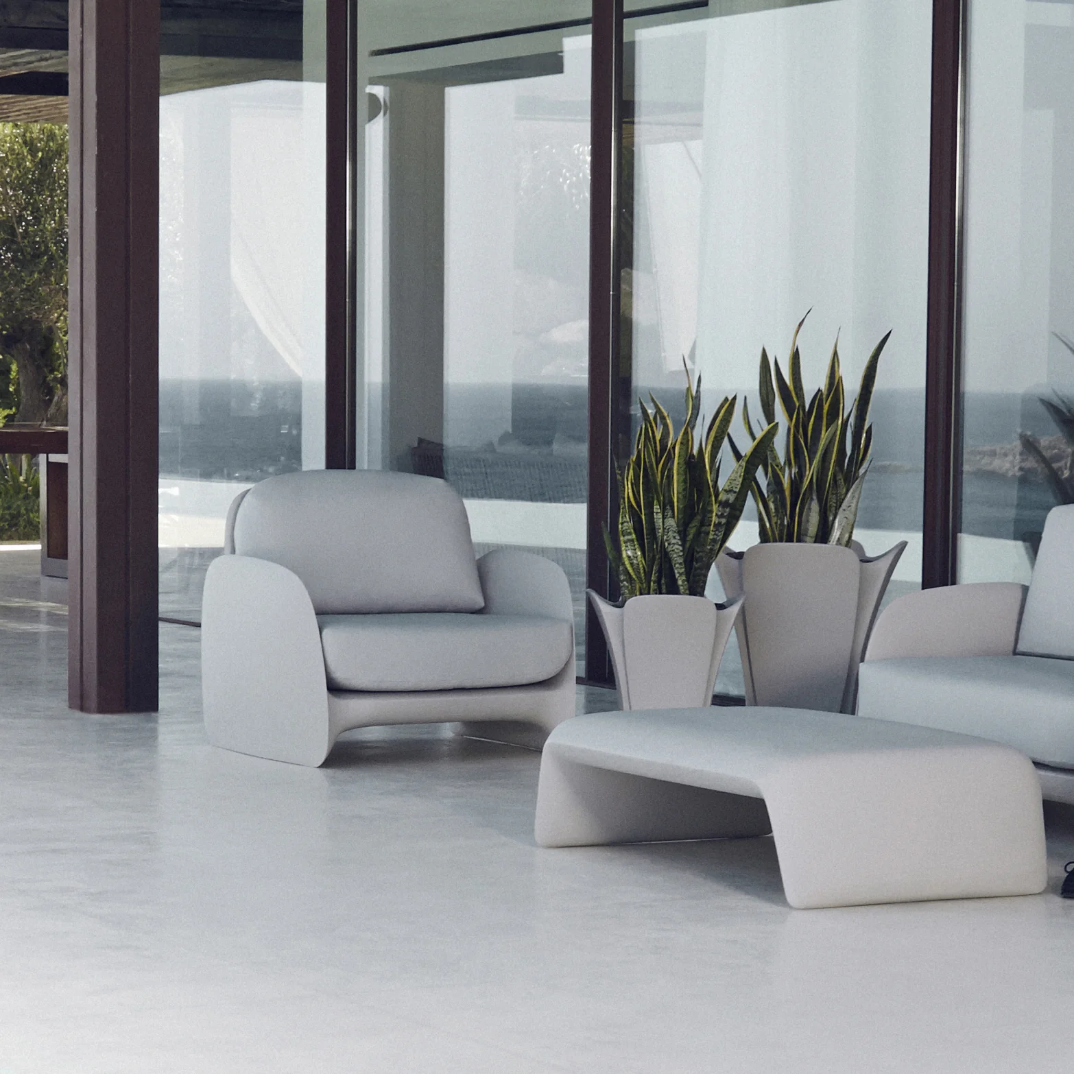 Pezzettina Outdoor Lounge Chair - Image 6