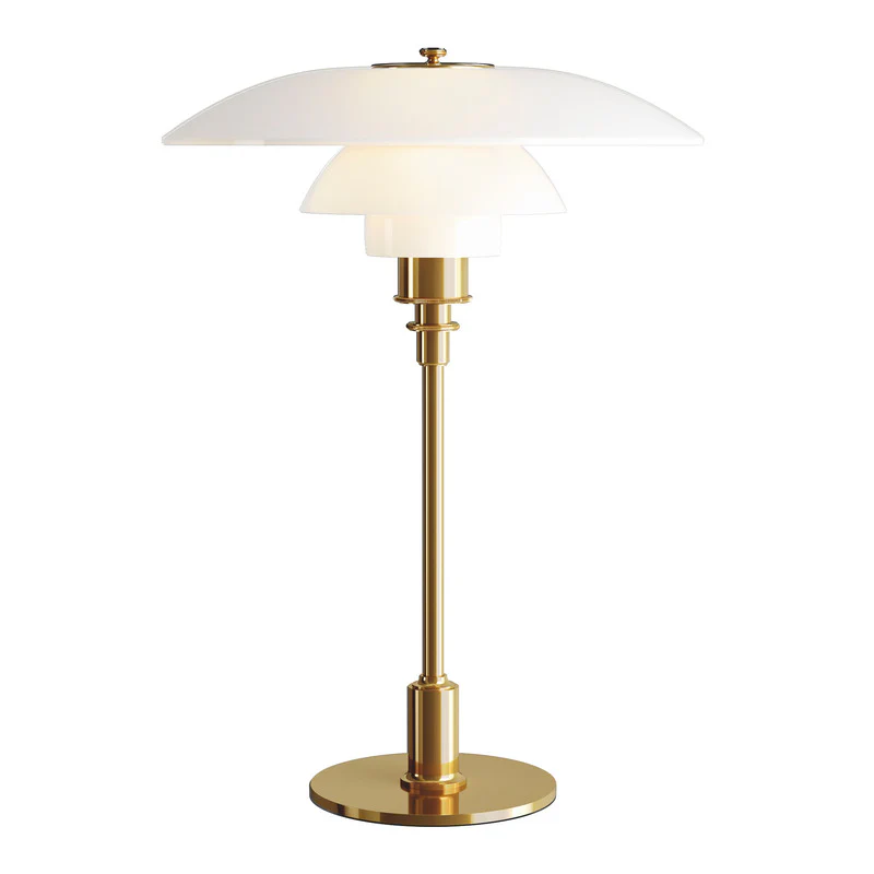 PH 3½-2½ Glass Shade Table Lamp - Image 10