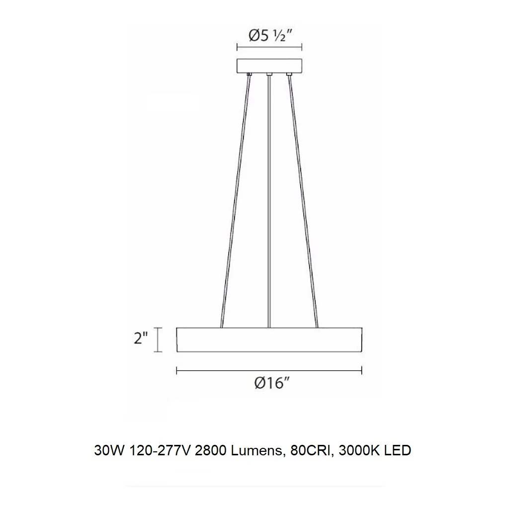 Pi LED Pendant Light - Image 28