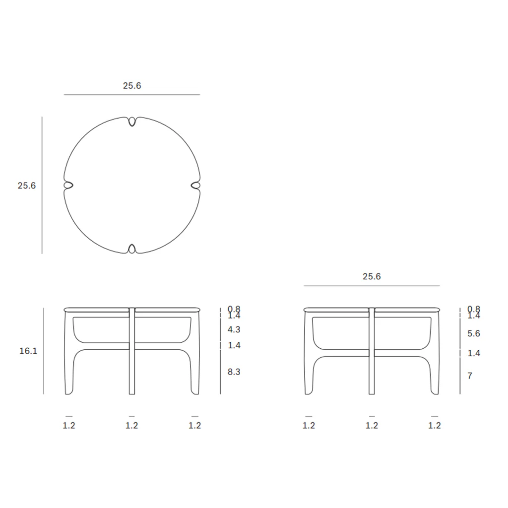 PI Round Coffee Table - Image 10