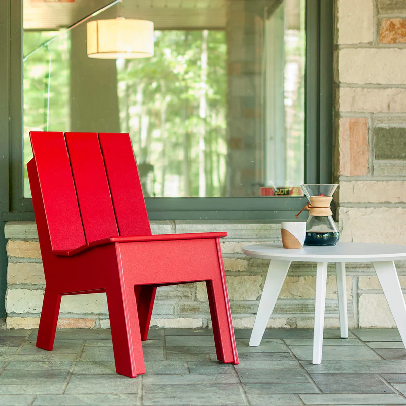Picket Low Back Tall Outdoor Chair - Image 11