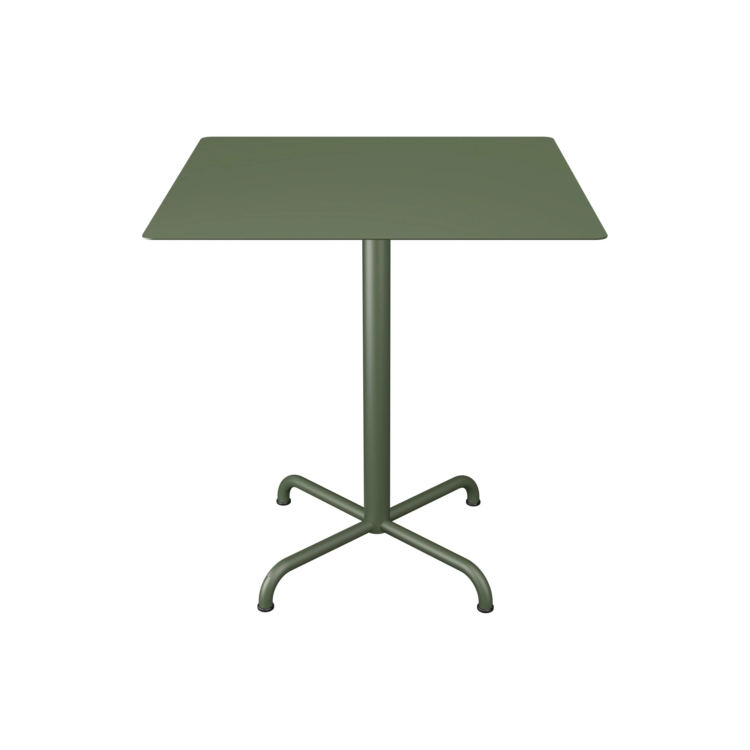 Pico Outdoor Square Cafe Table With Star Base - Image 11