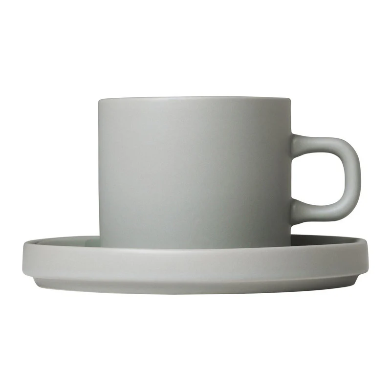 Pilar Coffee Cup with Saucer (Set of 4) - Image 12