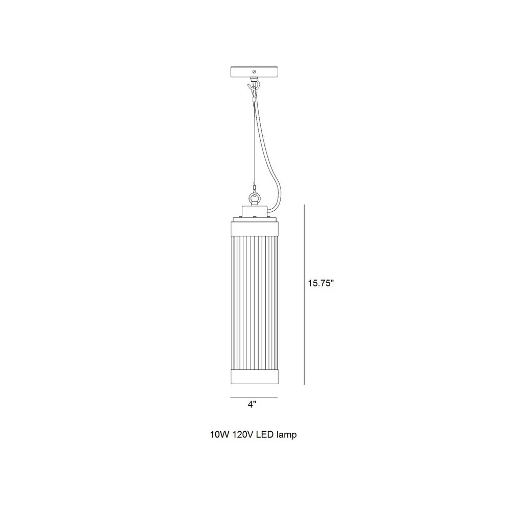 Pillar Pendant Light - Image 2