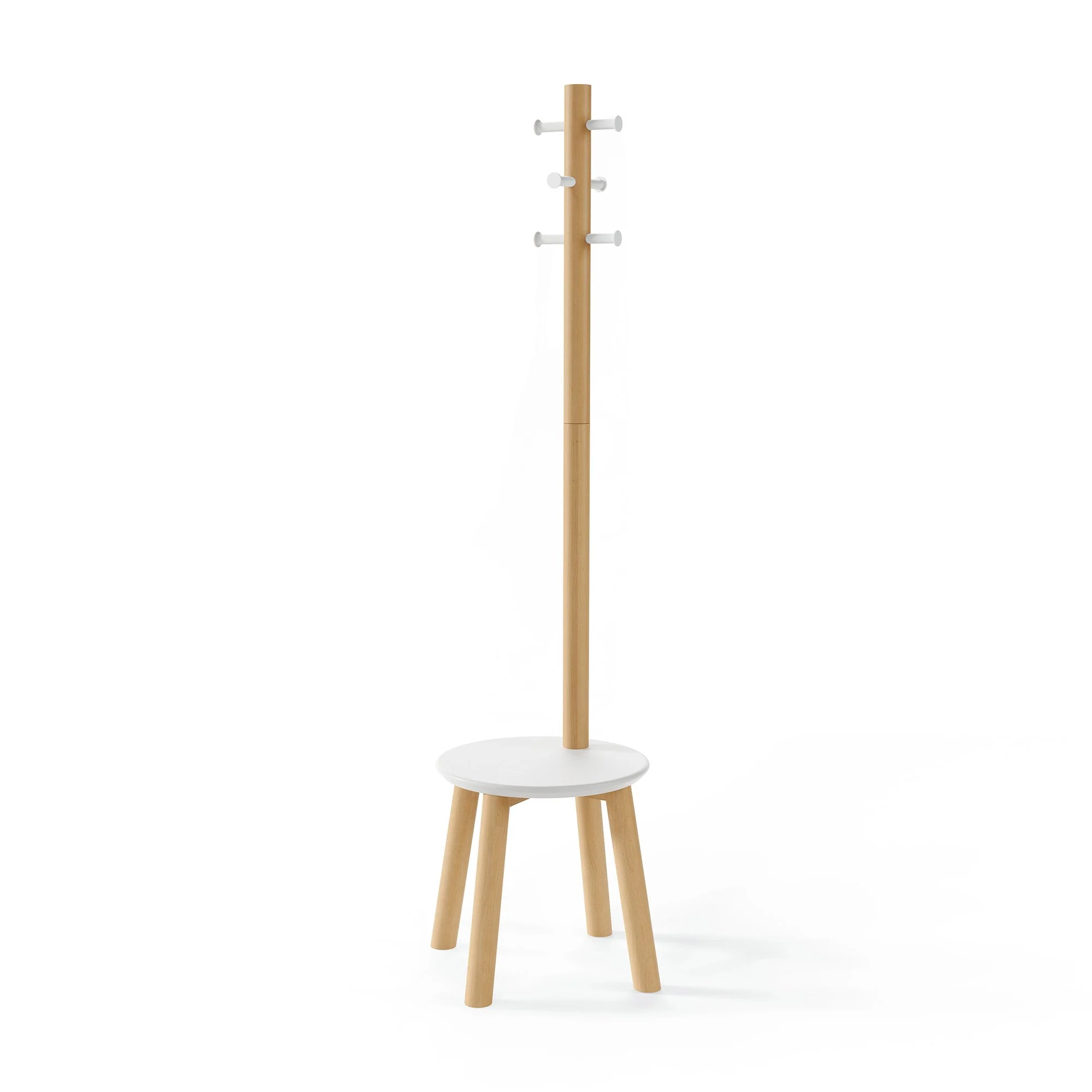 Pillar Stool / Coat Rack - Image 4
