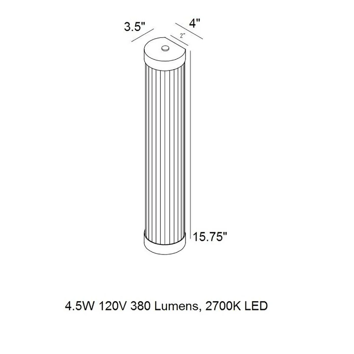 Pillar Wall Light - Image 9