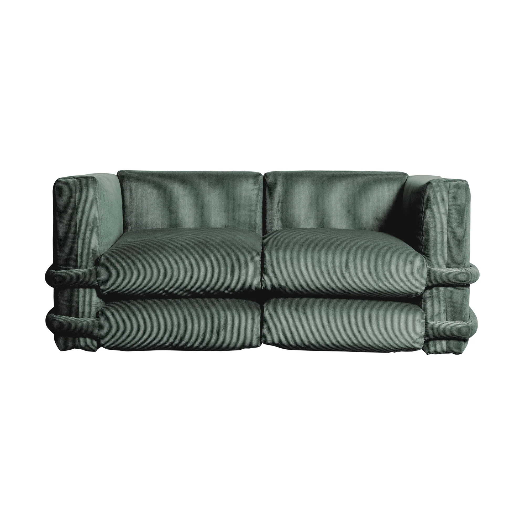 Pillow Corduroy Sofa - Image 2