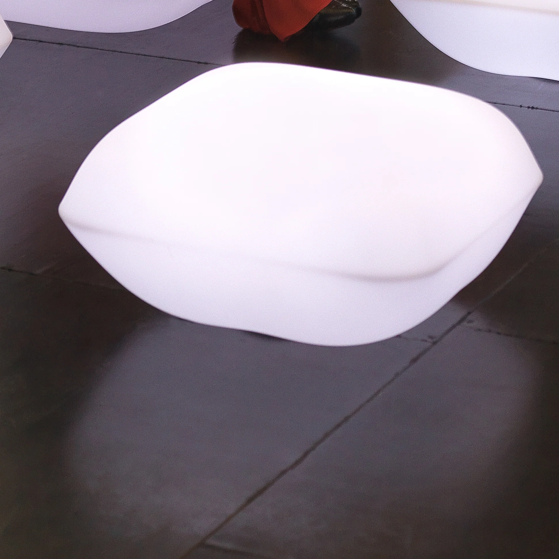 Pillow Illuminated Outdoor Ottoman - Image 9