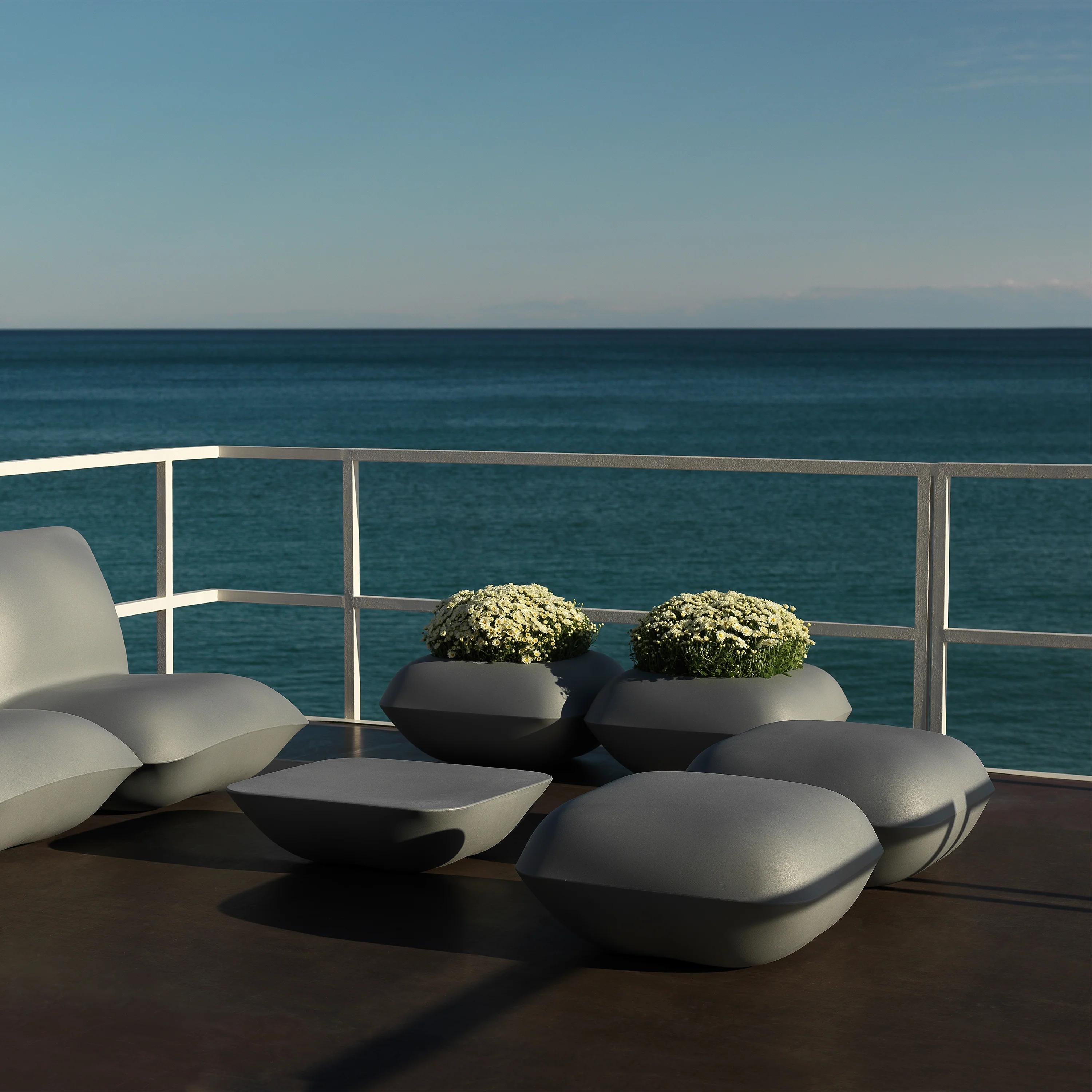 Pillow Outdoor Ottoman - Image 15