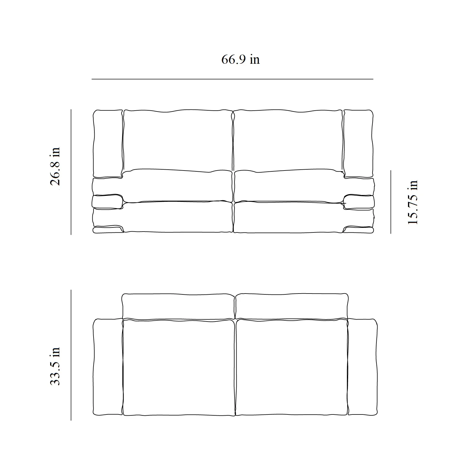 Pillow Velvet Sofa - Image 14