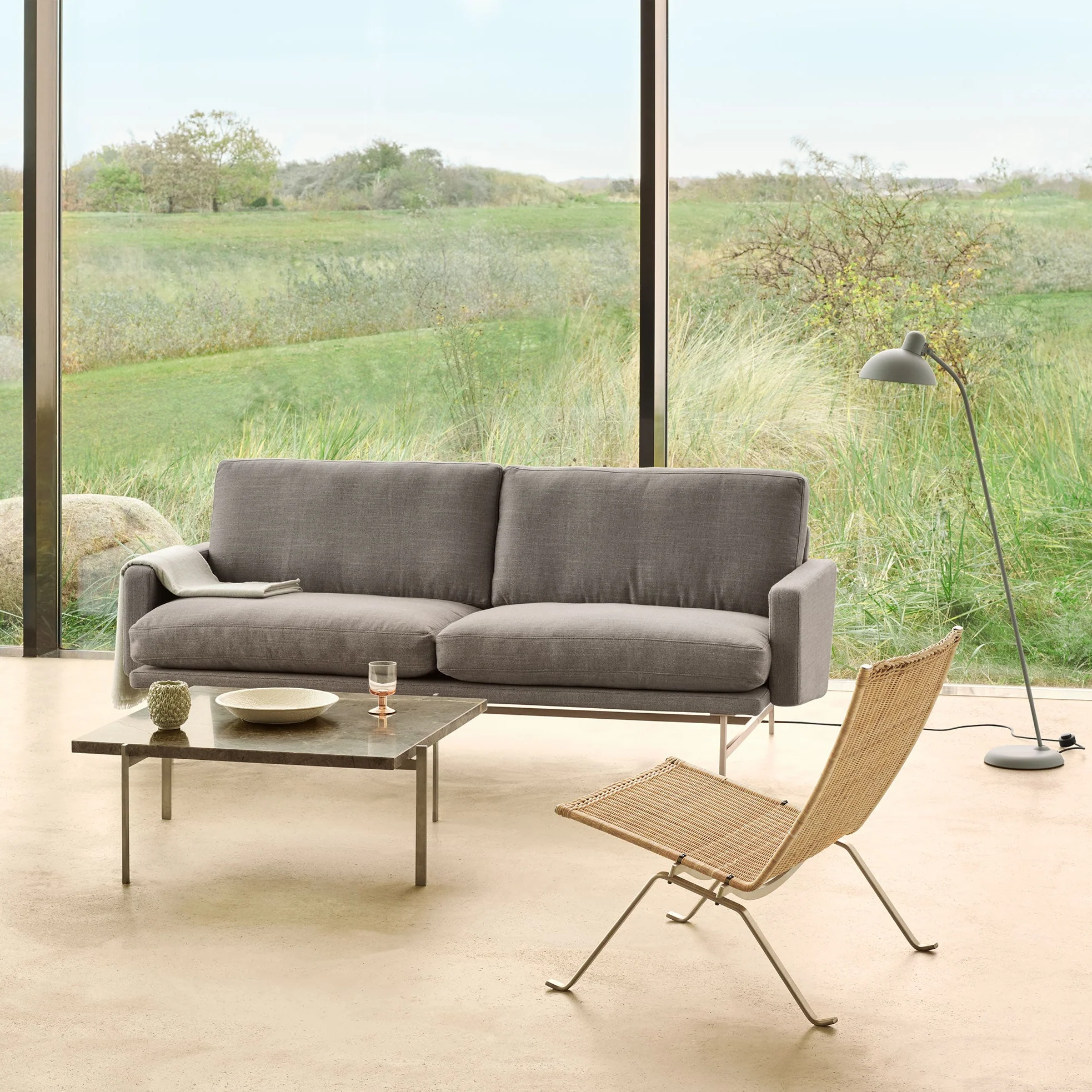 PK22 Wicker Lounge Chair - Image 2