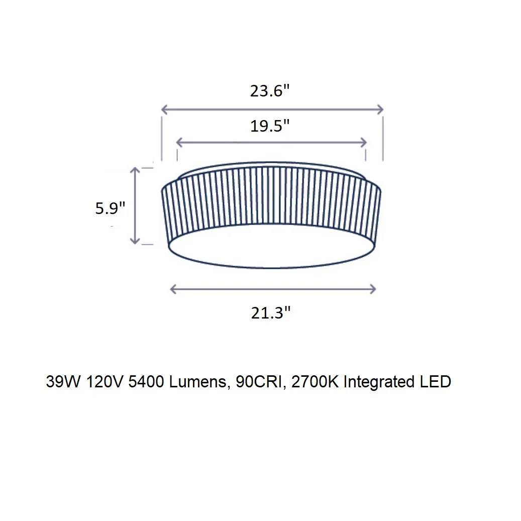 Plafonet LED Flush Mount - Image 8