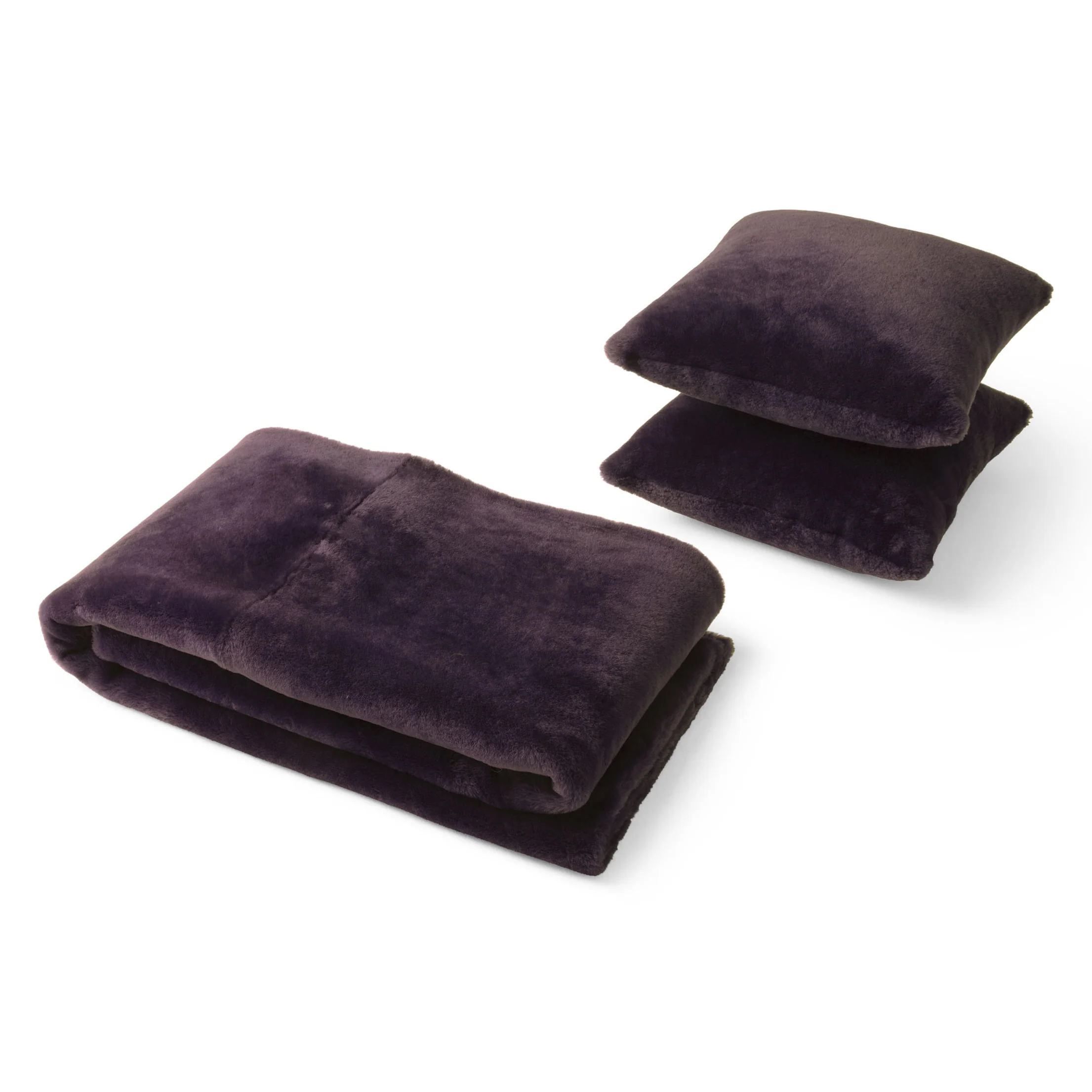 Plaid Throw Blanket and Cushion Set - Image 6