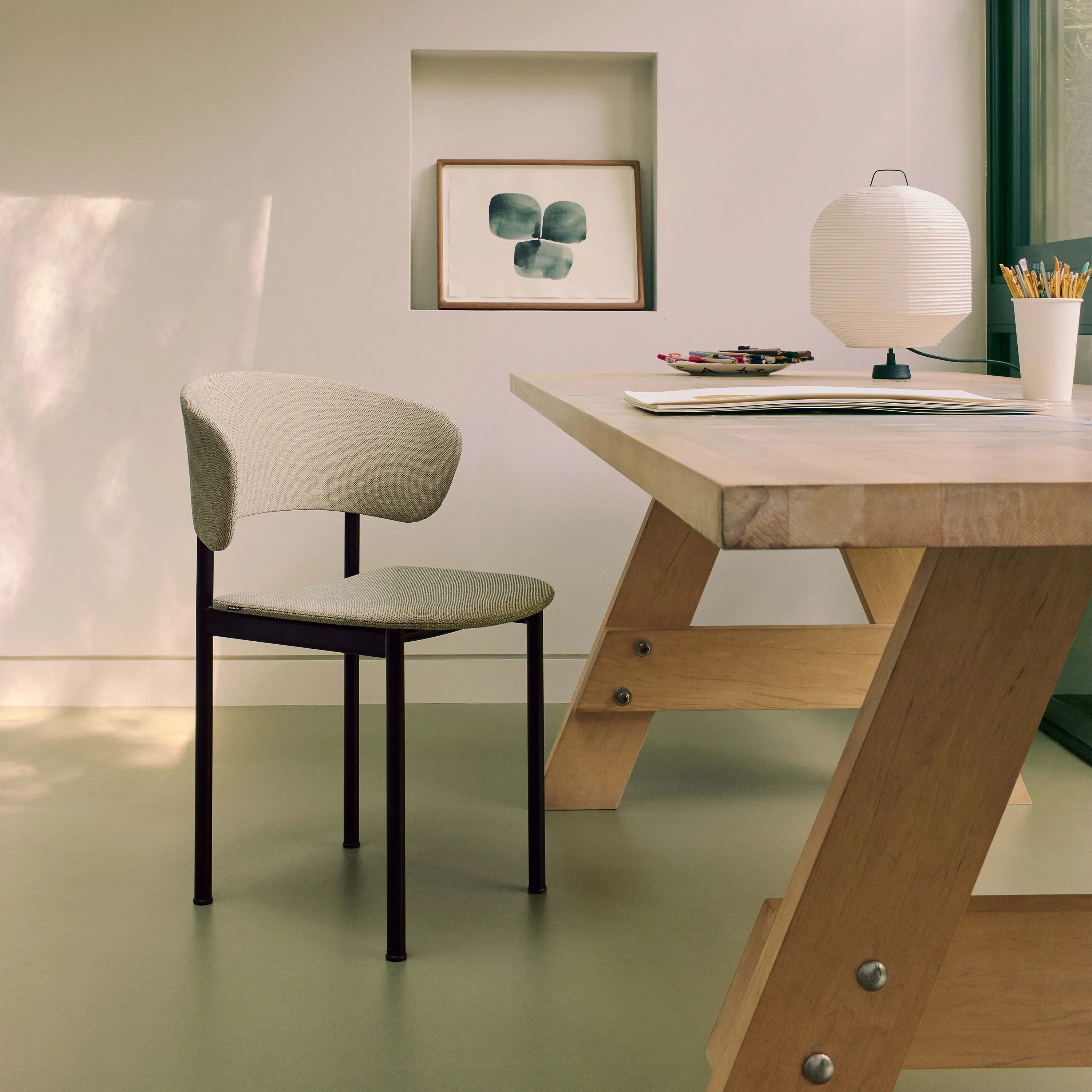 Plan Upholstered Armchair - Image 2
