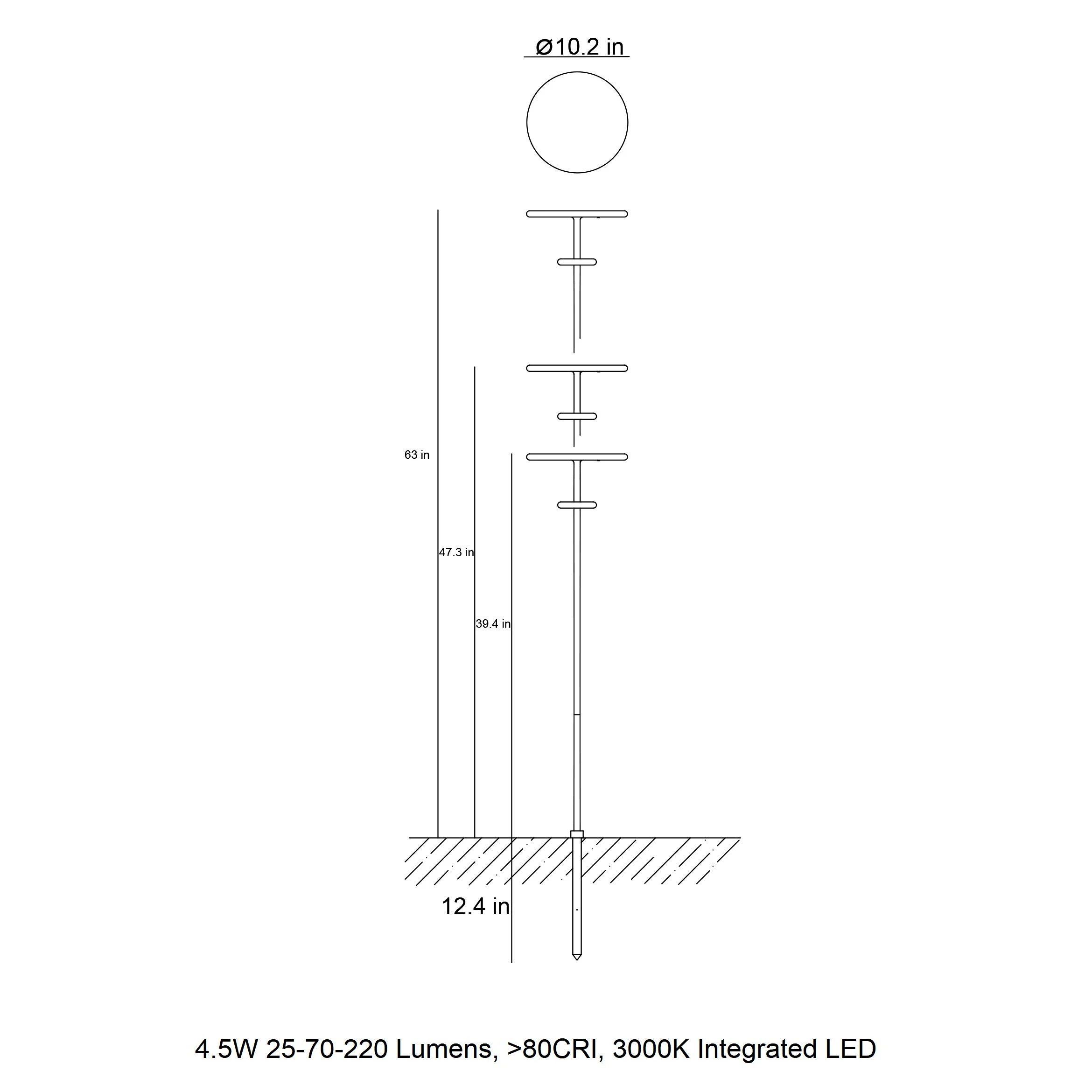 Planet B Outdoor Solar Path Light - Image 3