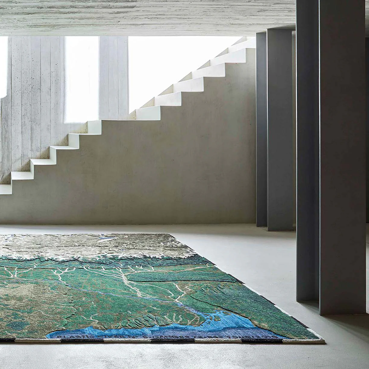 Plastic Rivers Ganges Rug - Image 3