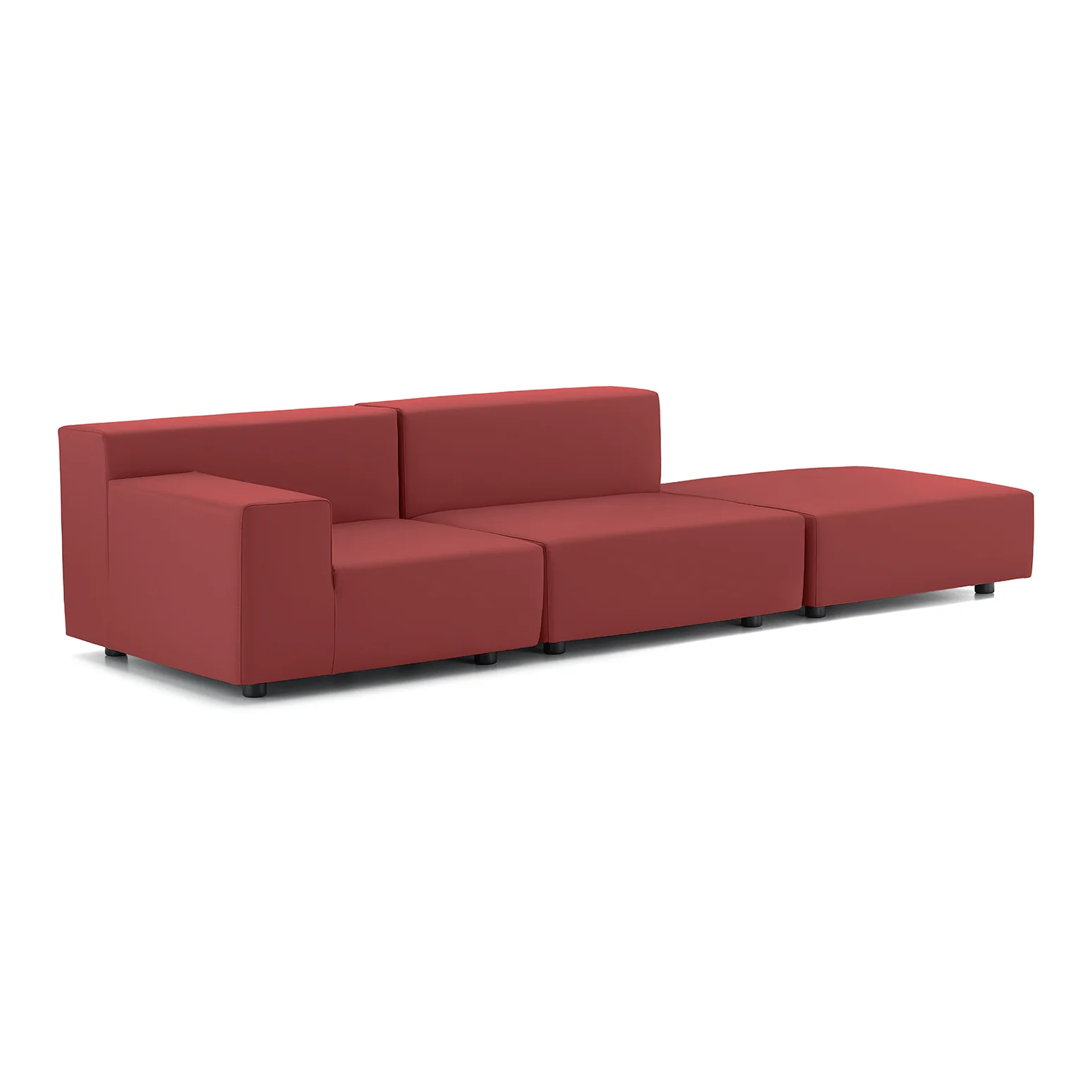 Plastics Tech Two Seater Sofa + Ottoman - Image 8
