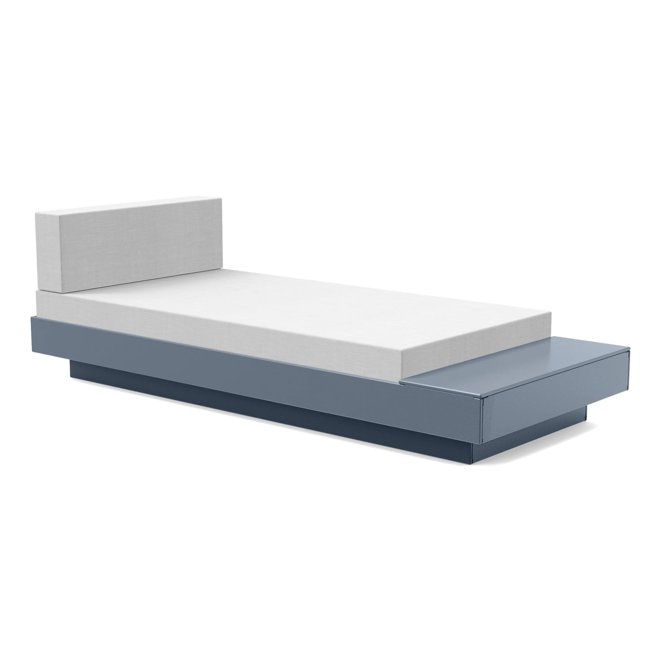 Platform One Outdoor Chaise Lounge with Table - Image 127