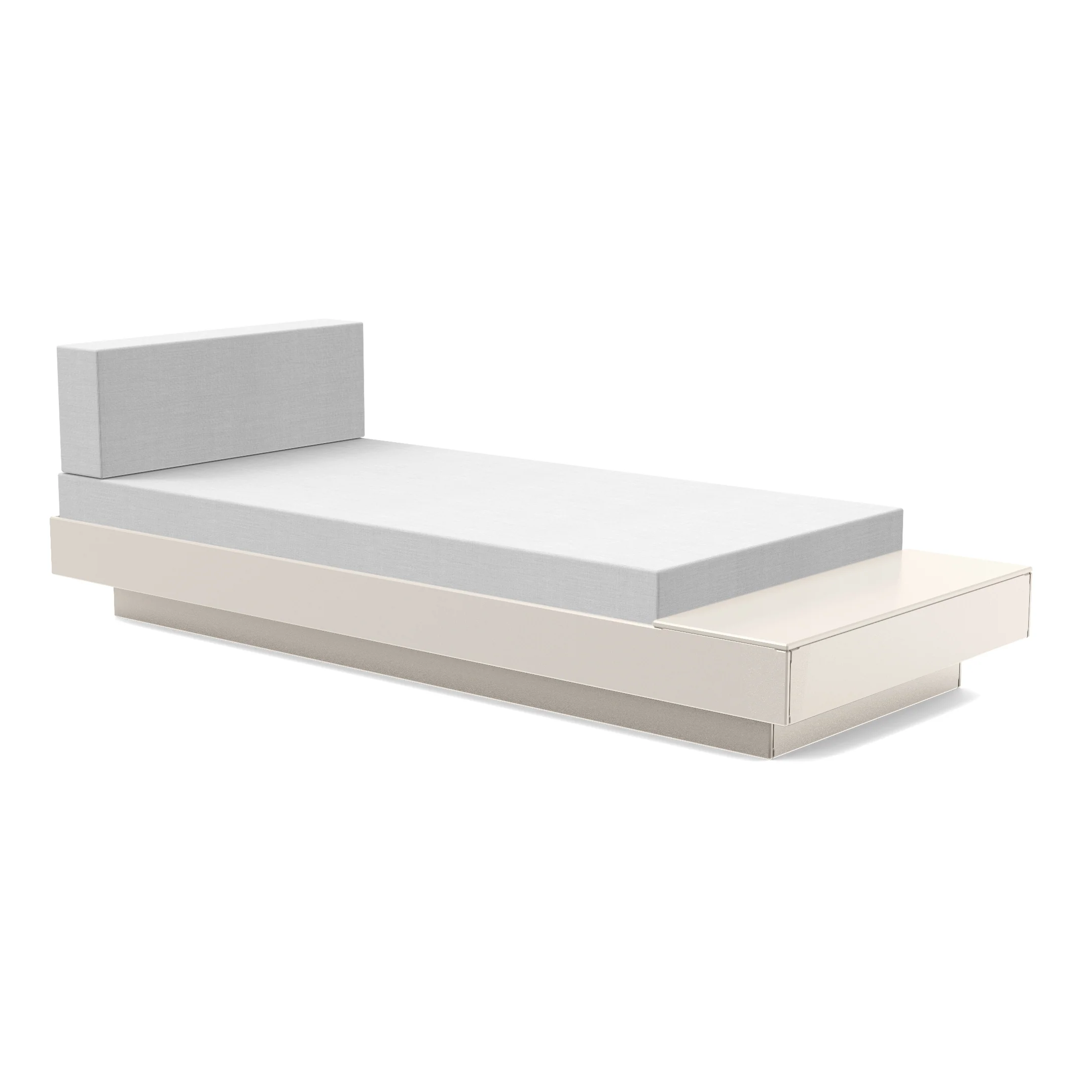 Platform One Outdoor Chaise Lounge with Table - Image 129
