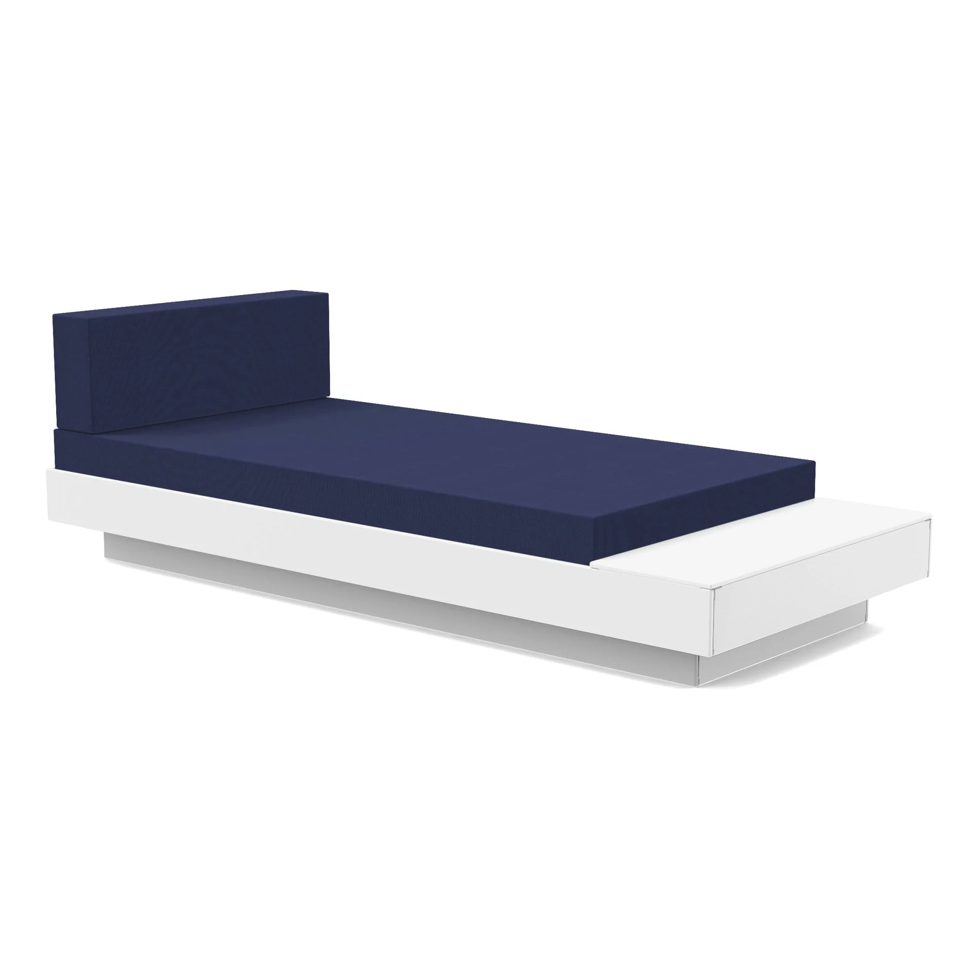 Platform One Outdoor Chaise Lounge with Table - Image 24