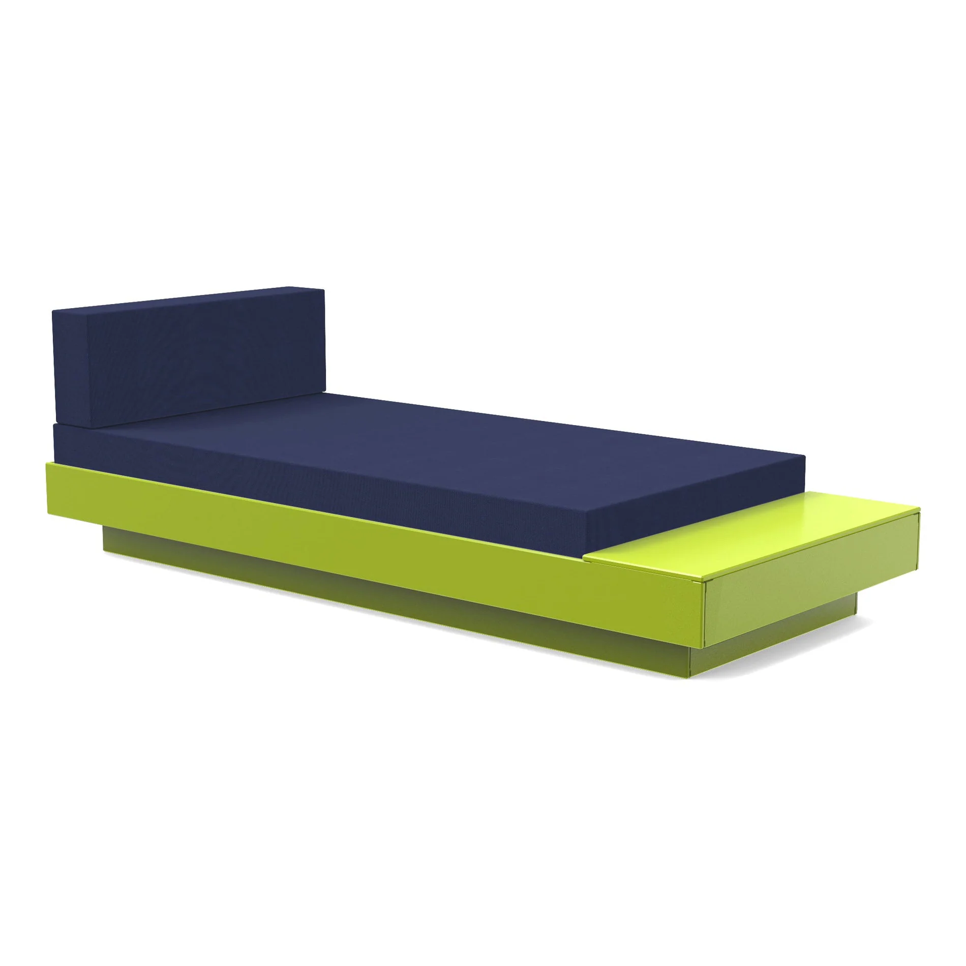 Platform One Outdoor Chaise Lounge with Table - Image 48