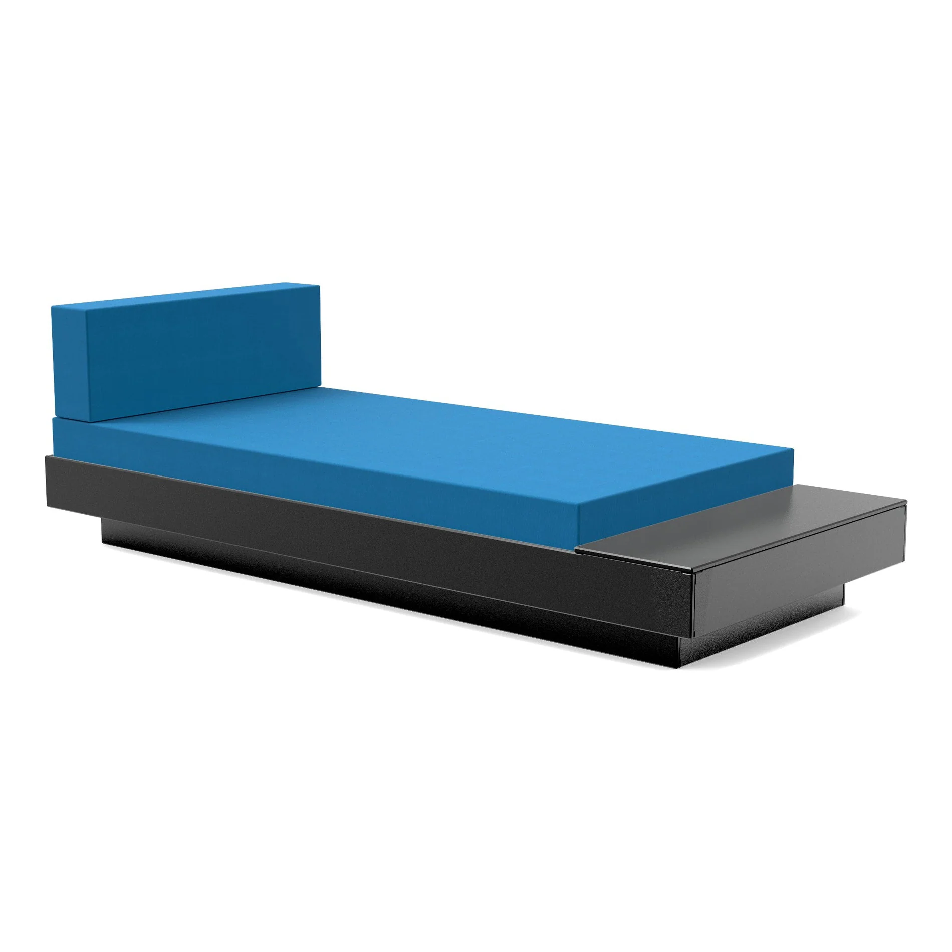 Platform One Outdoor Chaise Lounge with Table - Image 71