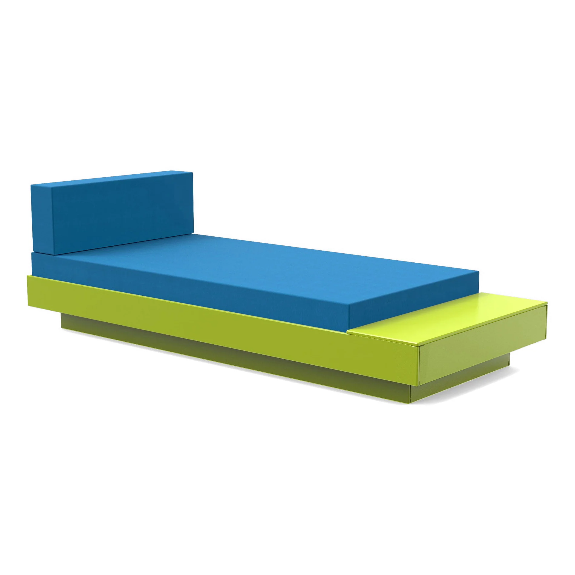 Platform One Outdoor Chaise Lounge with Table - Image 75