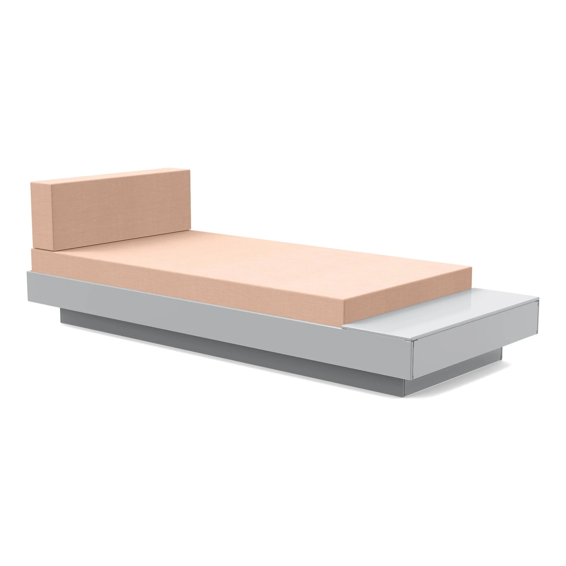 Platform One Outdoor Chaise Lounge with Table - Image 83