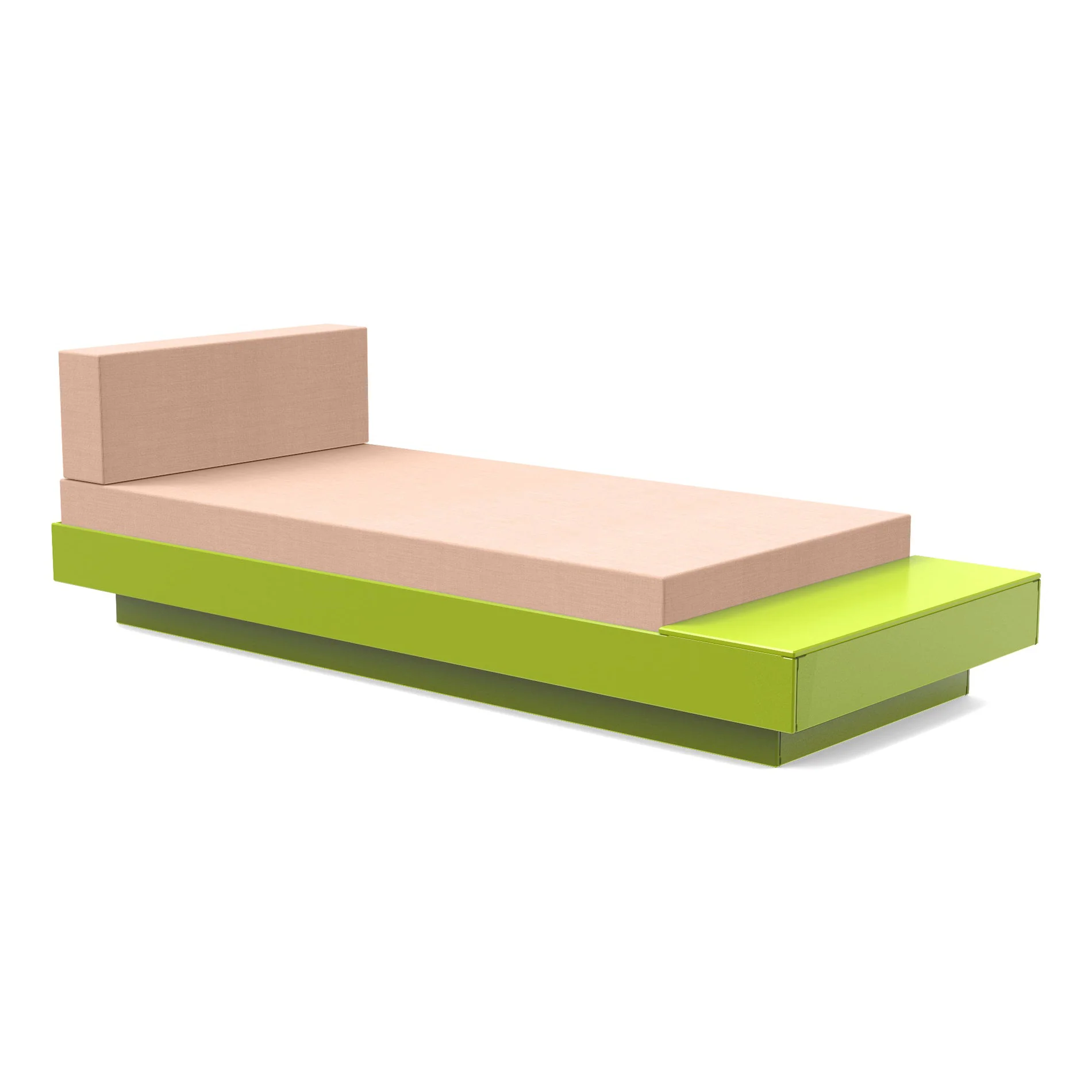 Platform One Outdoor Chaise Lounge with Table - Image 84