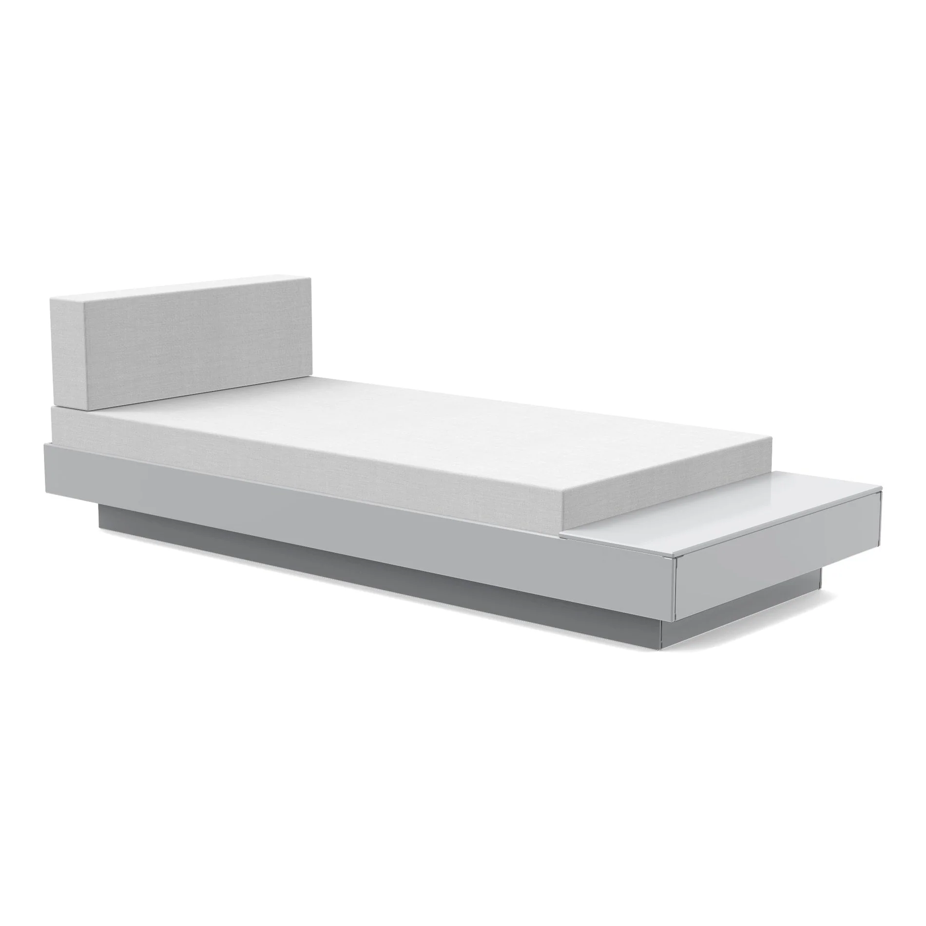 Platform One Outdoor Chaise Lounge with Table - Image 92
